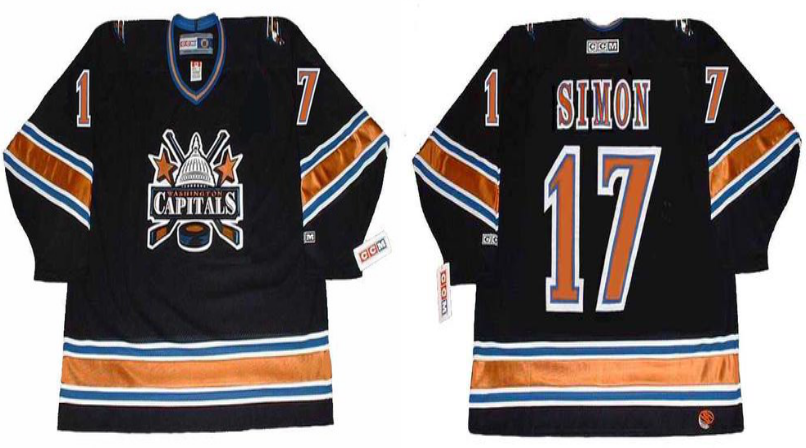 2019 Men Washington Capitals #17 Simon black CCM NHL jerseys